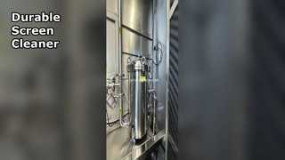 Automatyczny środek do czyszczenia ekranu Wytrzymała rama ze stali nierdzewnej