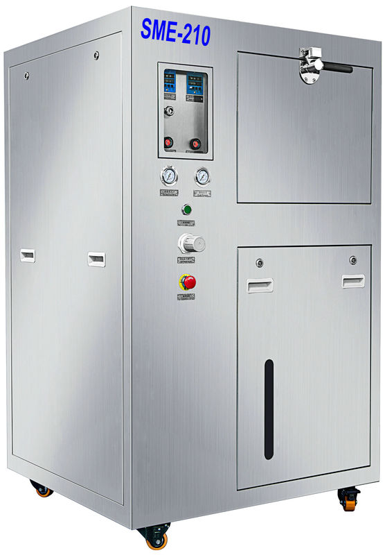 Kosz o rozmiarze 400 * 400 mm pneumatyczny środek czyszczący w sprayu rozpuszczalnikowym do pasty lutowniczej mis drukowanej PCB