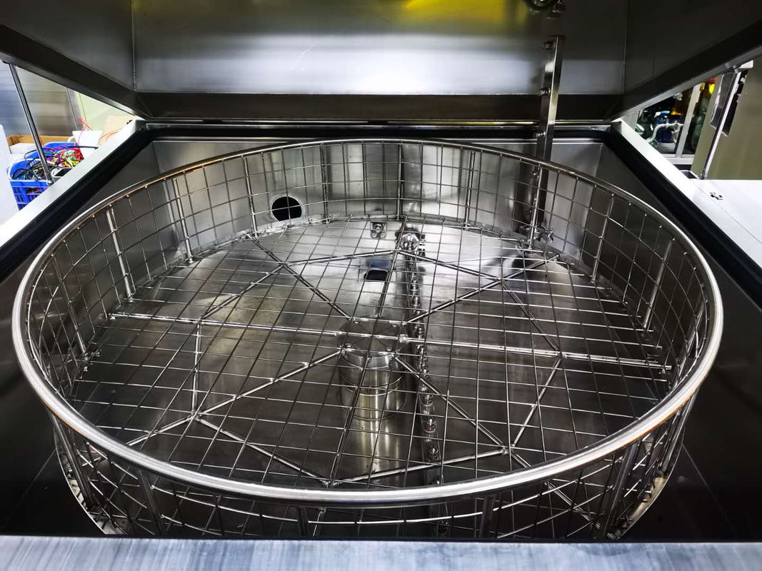 Napędzana sprężonym powietrzem o średnicy 1000 mm Okrągły kosz Reflow Piekarnik Flux Condensor Pralka
